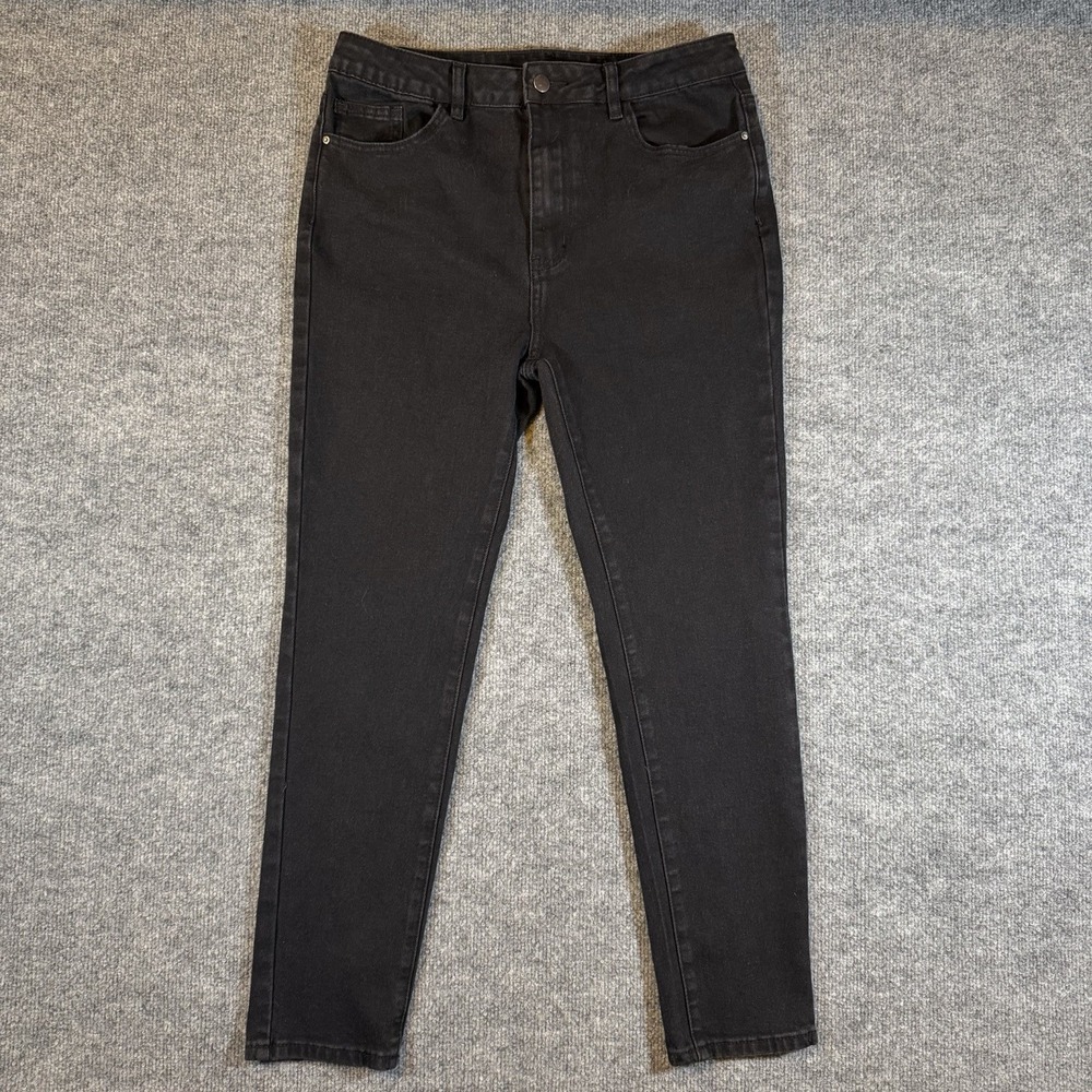 Cider Size Large Womens Black Denim Jeans High Rise Skinny‎ Jeans